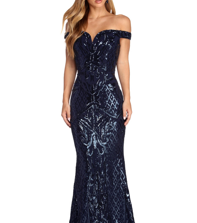 The Cara Formal Sweetheart Sequin Dress is a gorgeous pick as your 2023 prom dress or formal gown for wedding guest, spring bridesmaid, or army ball attire!