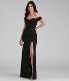 You'll be the best dressed in the Myra Formal High Slit Dress as your summer formal dress with unique details from Windsor.