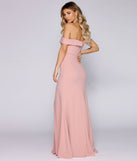 Allison Formal Off The Shoulder Dress creates the perfect summer wedding guest dress or cocktail party dresss with stylish details in the latest trends for 2023!