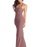 Tessa Formal Halter Chiffon Dress is a stunning choice for a bridesmaid dress or maid of honor dress, and to feel beautiful at Prom 2023, spring weddings, formals, & military balls!