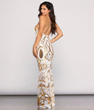 Yajaira Formal Sequin Gown creates the perfect summer wedding guest dress or cocktail party dresss with stylish details in the latest trends for 2023!