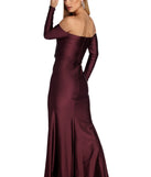 The Kimora Formal Off The Shoulder Dress is a gorgeous pick as your 2023 prom dress or formal gown for wedding guest, spring bridesmaid, or army ball attire!