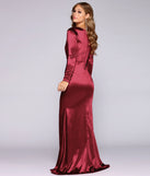 Allison Satin Ruched Formal Dress is a stunning choice for a bridesmaid dress or maid of honor dress, and to feel beautiful at Prom 2023, spring weddings, formals, & military balls!
