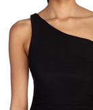 Selena Formal One Shoulder Ruched Dress is a stunning choice for a bridesmaid dress or maid of honor dress, and to feel beautiful at Prom 2023, spring weddings, formals, & military balls!