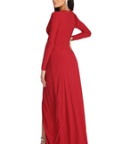 Milana Formal Wrap Dress is a stunning choice for a bridesmaid dress or maid of honor dress, and to feel beautiful at Prom 2023, spring weddings, formals, & military balls!