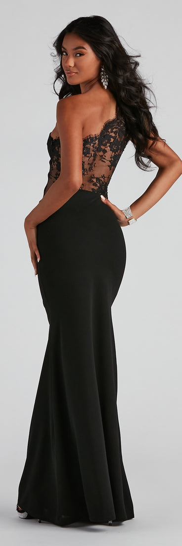 Mara Crepe One Shoulder Gown is a gorgeous pick as your 2024 prom dress or formal gown for wedding guests, spring bridesmaids, or army ball attire!