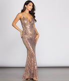 The Joan Formal Iridescent Sequin Dress is a gorgeous pick as your 2023 prom dress or formal gown for wedding guest, spring bridesmaid, or army ball attire!