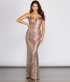 Joan Formal Iridescent Sequin Dress is a stunning choice for a bridesmaid dress or maid of honor dress, and to feel beautiful at Prom 2023, spring weddings, formals, & military balls!