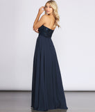 The Anita Beaded Tulle A-Line Dress is a gorgeous pick as your 2023 prom dress or formal gown for wedding guest, spring bridesmaid, or army ball attire!