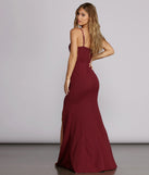 The Ayla Formal High Slit Dress is a gorgeous pick as your 2023 prom dress or formal gown for wedding guest, spring bridesmaid, or army ball attire!