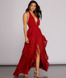 Delena Formal Chiffon Tendril Dress creates the perfect summer wedding guest dress or cocktail party dresss with stylish details in the latest trends for 2023!