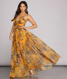Leanna My Sunshine Floral Dress creates the perfect summer wedding guest dress or cocktail party dresss with stylish details in the latest trends for 2023!
