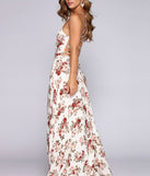 Krystal Formal Floral Open Back Dress creates the perfect summer wedding guest dress or cocktail party dresss with stylish details in the latest trends for 2023!