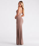 Stacie Formal Cowl Neck Long Dress provides a stylish spring wedding guest dress, the perfect dress for graduation, or a cocktail party look in the latest trends for 2024!