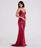 Elliana Formal Sequin Mermaid Dress provides a stylish spring wedding guest dress, the perfect dress for graduation, or a cocktail party look in the latest trends for 2024!