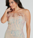 Whether it's the color or silhouette of the London Formal Sequin Feather Mermaid Dress, this bridesmaid dress is a gorgeous pick for a maid-of-honor or to create a bridal party look ready to celebrate!
