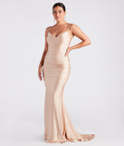 Jamie Formal Cowl Neck Mermaid Dress provides a stylish summer wedding guest dress, the perfect dress for graduation, or a cocktail party look in the latest trends for 2024!