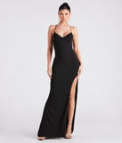 Esmerelda Formal Crepe Strappy Mermaid Dress provides a stylish summer wedding guest dress, the perfect dress for graduation, or a cocktail party look in the latest trends for 2024!