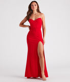 Daphne Formal Crepe Mermaid Dress creates the perfect summer wedding guest dress or cocktail party dresss with stylish details in the latest trends for 2023!