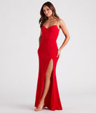 Daphne Formal Crepe Mermaid Dress creates the perfect summer wedding guest dress or cocktail party dresss with stylish details in the latest trends for 2023!