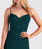 Bella Formal Chiffon A-Line Long Dress creates the perfect summer wedding guest dress or cocktail party dresss with stylish details in the latest trends for 2023!