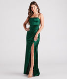 Tammy Formal Satin Strappy Back Dress is a gorgeous pick as your 2024 prom dress or formal gown for wedding guests, spring bridesmaids, or army ball attire!