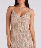 Rebekah Formal Sequin Fringe Mermaid Dress provides a stylish spring wedding guest dress, the perfect dress for graduation, or a cocktail party look in the latest trends for 2024!