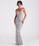 Rebekah Formal Sequin Fringe Mermaid Dress provides a stylish spring wedding guest dress, the perfect dress for graduation, or a cocktail party look in the latest trends for 2024!