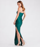 Rosa Formal High Side Slit Long Dress is a gorgeous pick as your 2024 prom dress or formal gown for wedding guests, spring bridesmaids, or army ball attire!