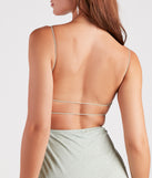 Mckayla Formal Glitter Strappy Back Dress is the perfect prom dress pick with on-trend details to make the 2024 dance your most memorable event yet!