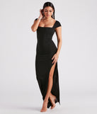 Esme Slim-Fit Corset Formal Dress provides a stylish summer wedding guest dress, the perfect dress for graduation, or a cocktail party look in the latest trends for 2024!