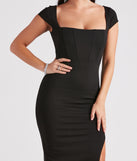 You'll be the best dressed in the Esme Slim-Fit Corset Formal Dress as your summer formal dress with unique details from Windsor.