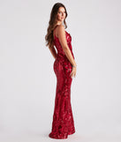 Bethany Formal Sequin Slit Long Dress is a gorgeous pick as your 2024 prom dress or formal gown for wedding guests, spring bridesmaids, or army ball attire!
