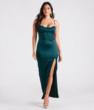 Blaire Formal Satin Corset Slim Long Dress is a gorgeous pick as your 2024 prom dress or formal gown for wedding guests, spring bridesmaids, or army ball attire!