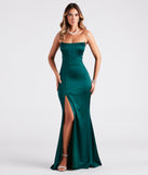 Whitney Formal Satin Corset A-Line Dress is the perfect prom dress pick with on-trend details to make the 2024 dance your most memorable event yet!