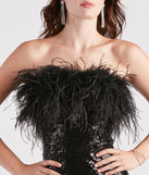Zuri Formal Sequin Feather Mermaid Dress creates the perfect spring or summer wedding guest dress or cocktail attire with chic styles in the latest trends for 2024!