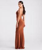 Kaitlyn Formal Square Neck Mermaid Long Dress