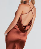 Ilya Satin Backless Mermaid Dress is the perfect prom dress pick with on-trend details to make the 2024 dance your most memorable event yet!