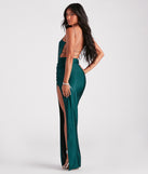 Michelle High-Slit Formal Dress is the perfect prom dress pick with on-trend details to make the 2024 dance your most memorable event yet!