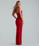 Amirah Formal Glitter Cowl Neck Long Dress is the perfect prom dress pick with on-trend details to make the 2024 dance your most memorable event yet!
