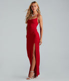 Amirah Formal Glitter Cowl Neck Long Dress creates the perfect summer wedding guest dress or cocktail attire with chic styles in the latest trends for 2024!
