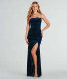 Dorothy Formal Velvet Mermaid Long Dress is a gorgeous pick as your 2024 prom dress or formal gown for wedding guests, spring bridesmaids, or army ball attire!