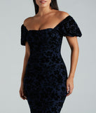 You'll be the best dressed in the Kathleen Formal Velvet Floral Mermaid Long Dress as your summer formal dress with unique details from Windsor.