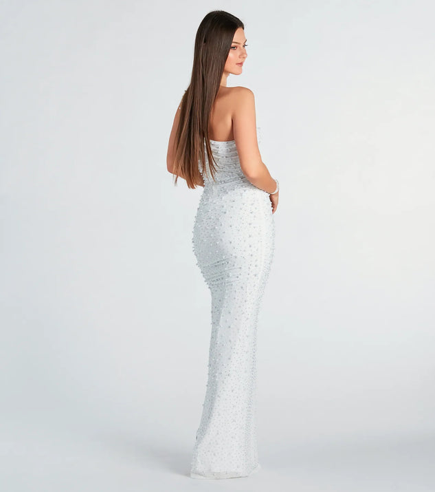 Windsor white long dress cheap