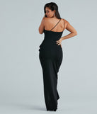 Candace Formal Crepe One-Shoulder Ruffle Dress is the perfect prom dress pick with on-trend details to make the 2024 dance your most memorable event yet!