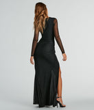 Collen Formal Glitter Mesh Mermaid Long Dress is a gorgeous pick as your 2024 prom dress or formal gown for wedding guests, spring bridesmaids, or army ball attire!
