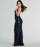 Moira Lace-Up Mermaid Sequin Formal Dress is the perfect prom dress pick with on-trend details to make the 2024 dance your most memorable event yet!