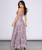 Amaya Mesh Embroidered A-Line Dress creates the perfect summer wedding guest dress or cocktail party dresss with stylish details in the latest trends for 2023!