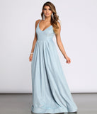 The Jules Glitter Ball Gown is a gorgeous pick as your 2023 prom dress or formal gown for wedding guest, spring bridesmaid, or army ball attire!