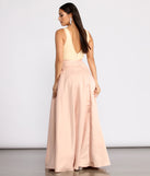 Adina Sequin and Satin Ball Gown creates the perfect summer wedding guest dress or cocktail party dresss with stylish details in the latest trends for 2023!